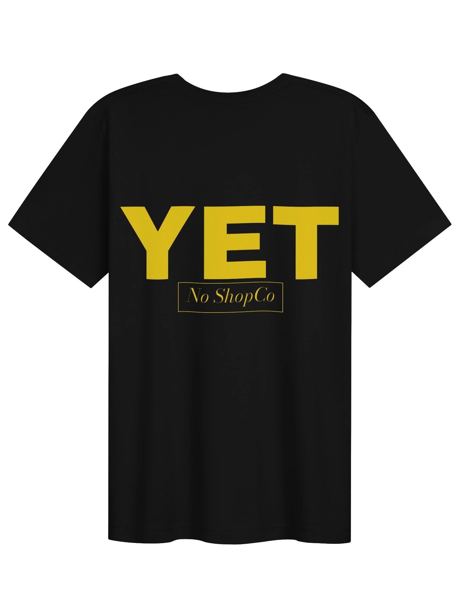 No ShopCo Yellow YET Unisex Supersoft T-Shirt product image (4)