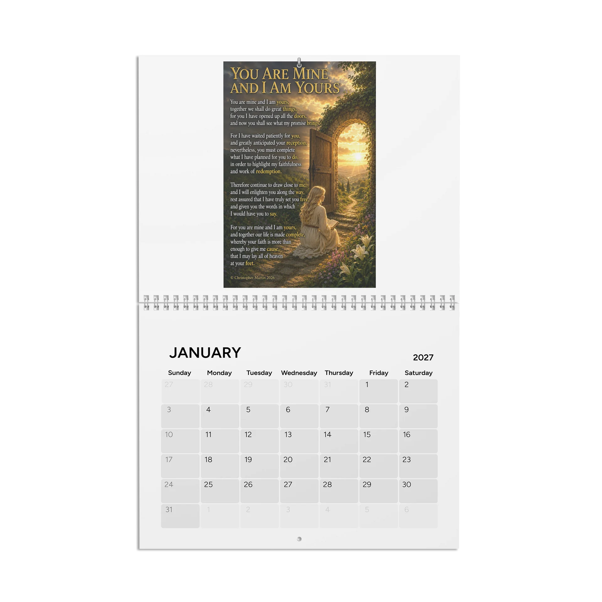 Calendar 2027 - Variety product image (1)