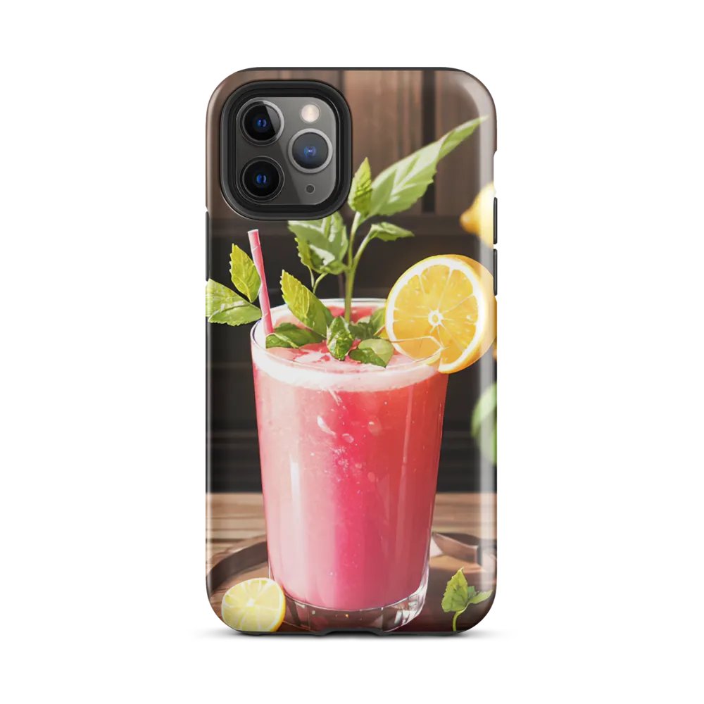 Summer Splash iPhone Tough Case – Vibrant Fruit Drink Design product image (25)