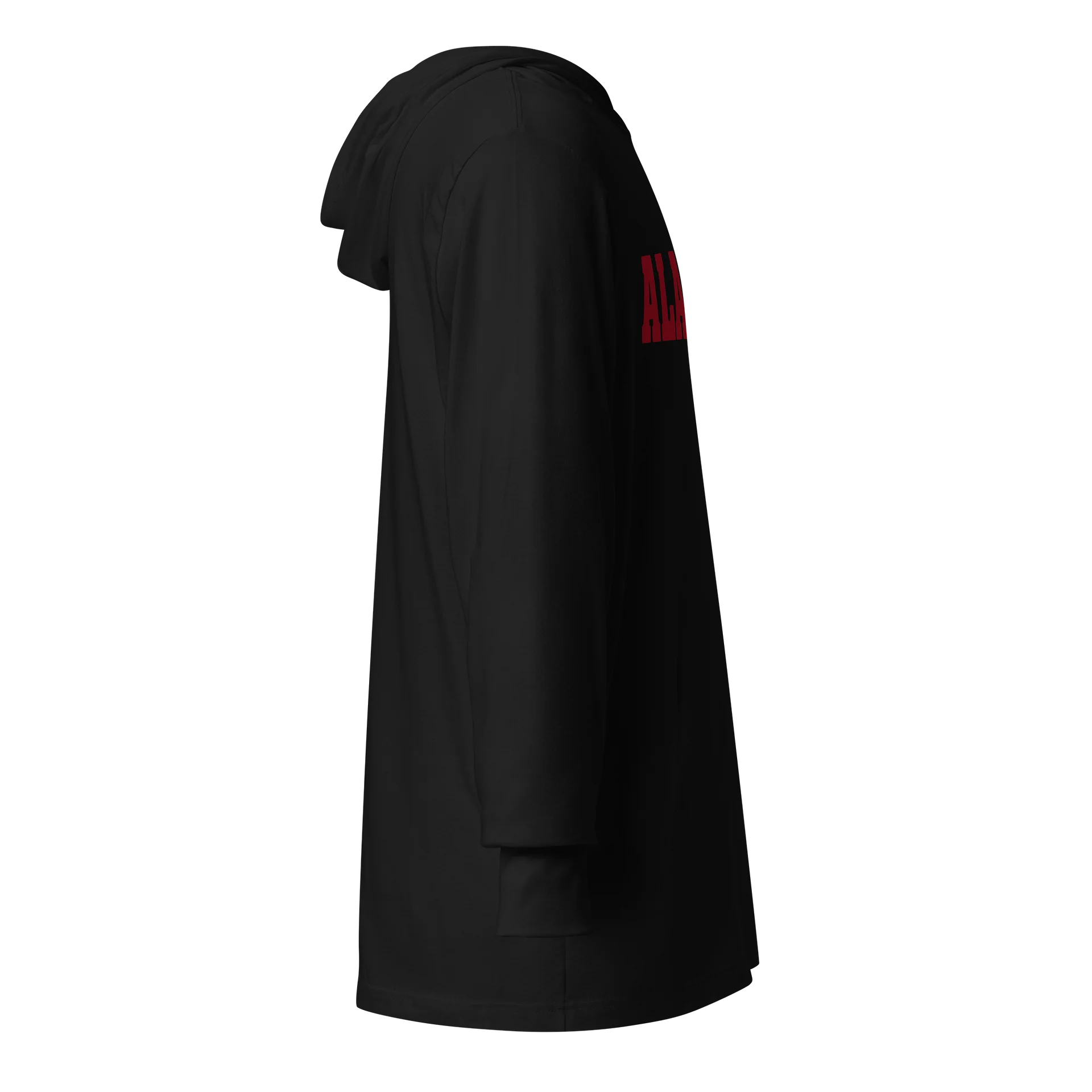Black Alabama Unisex Hooded Tee product image (9)