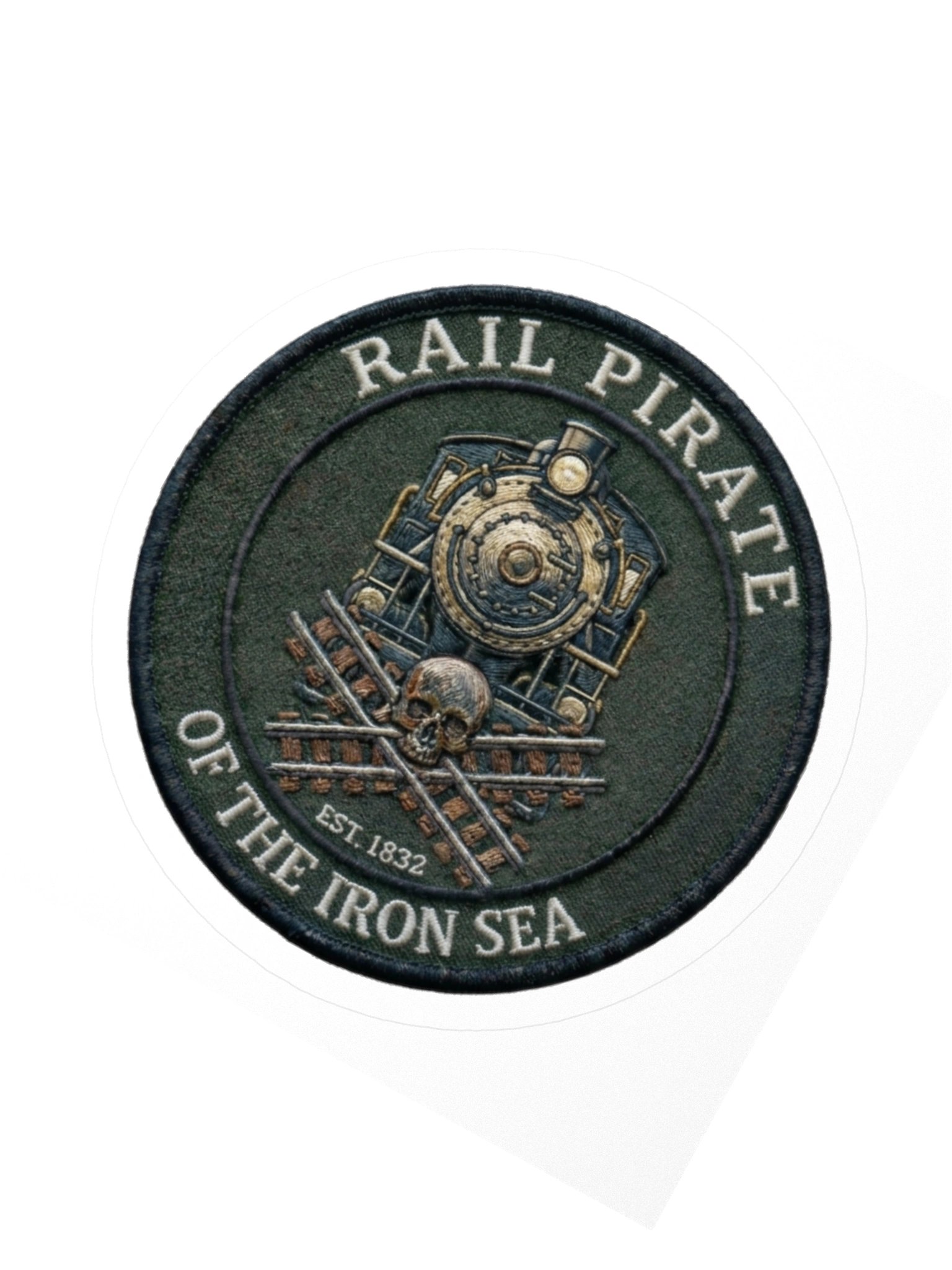 Rail Pirate™ Original Men’s Sticker — First Voyage product image (2)