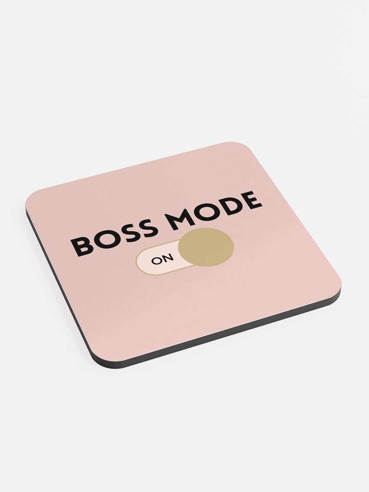 Boss Mode Coaster - Pink product image (2)