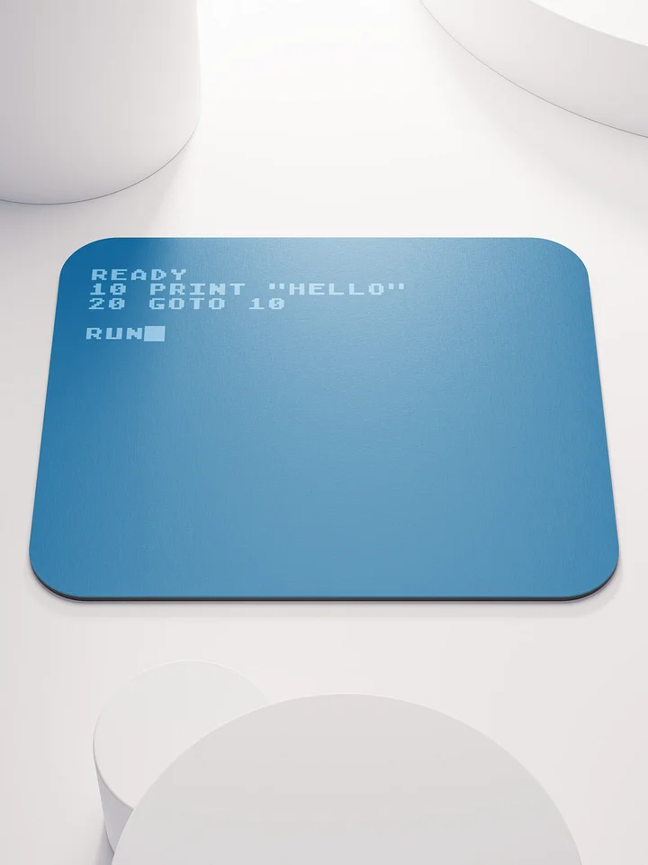 Mouse Pad "GOTO 10" product image (1)