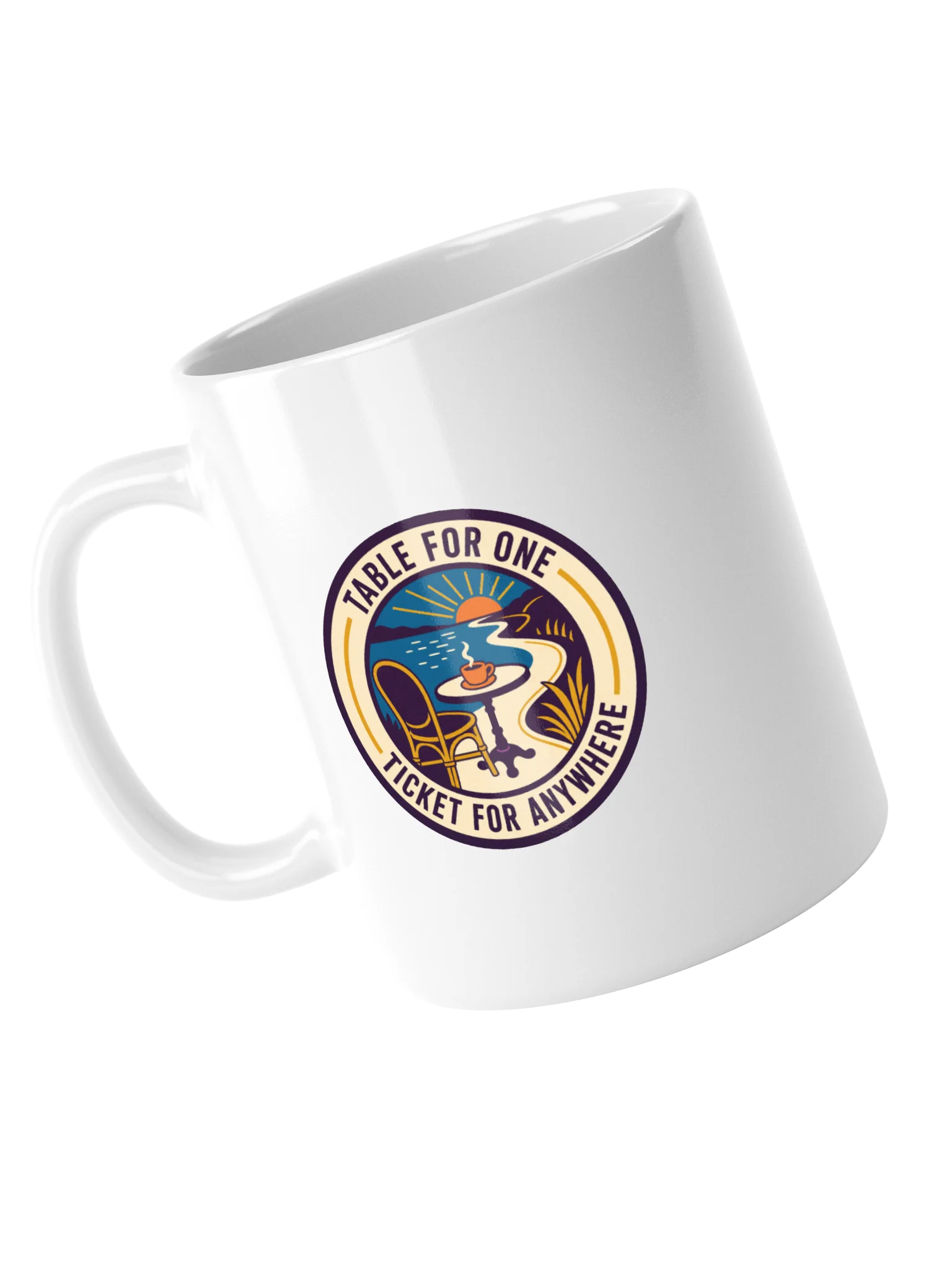 Table for One Travel Coffee Mug product image (13)