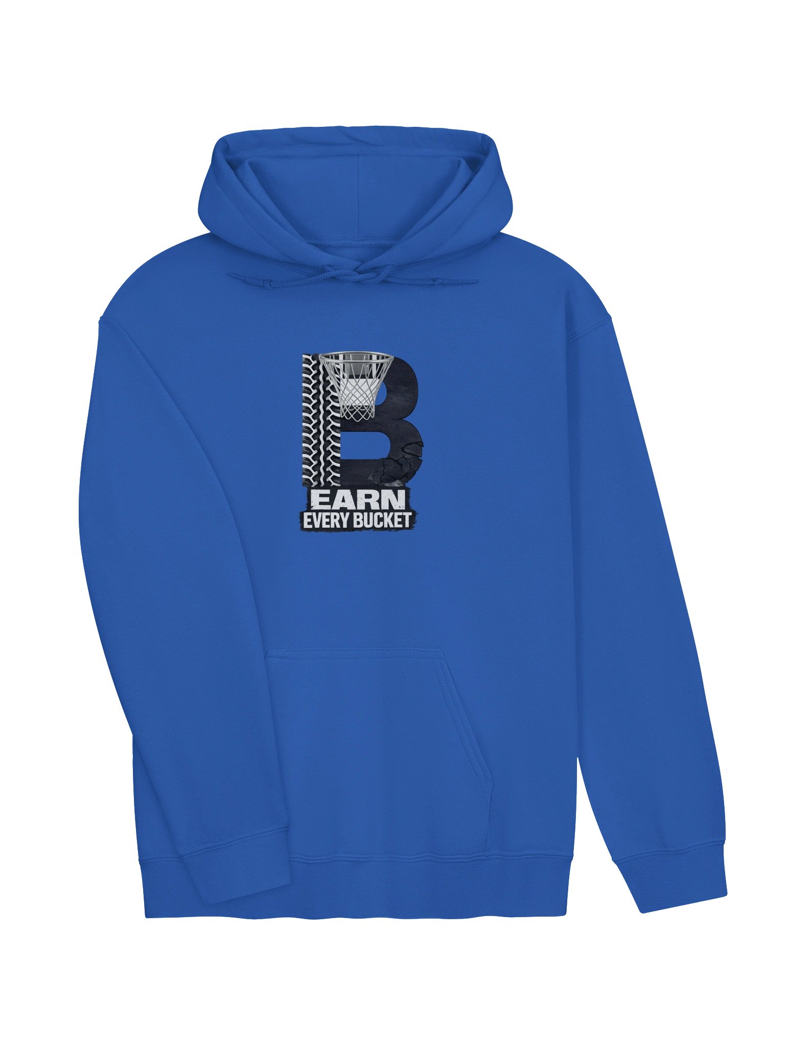 Blacktop Brand Earn Every Bucket Basketball Hoodie product image (3)