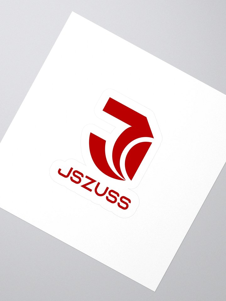 Jszuss Red Logo Sticker product image (2)