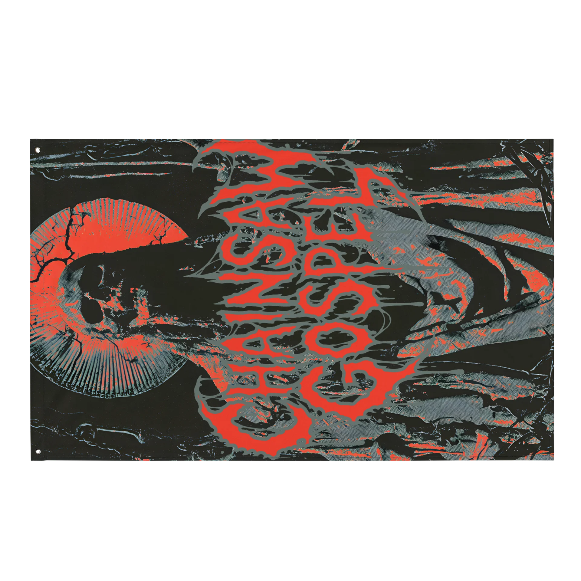 CHAINSAW GOSPEL — Rotten Saint Wall Flag product image (1)