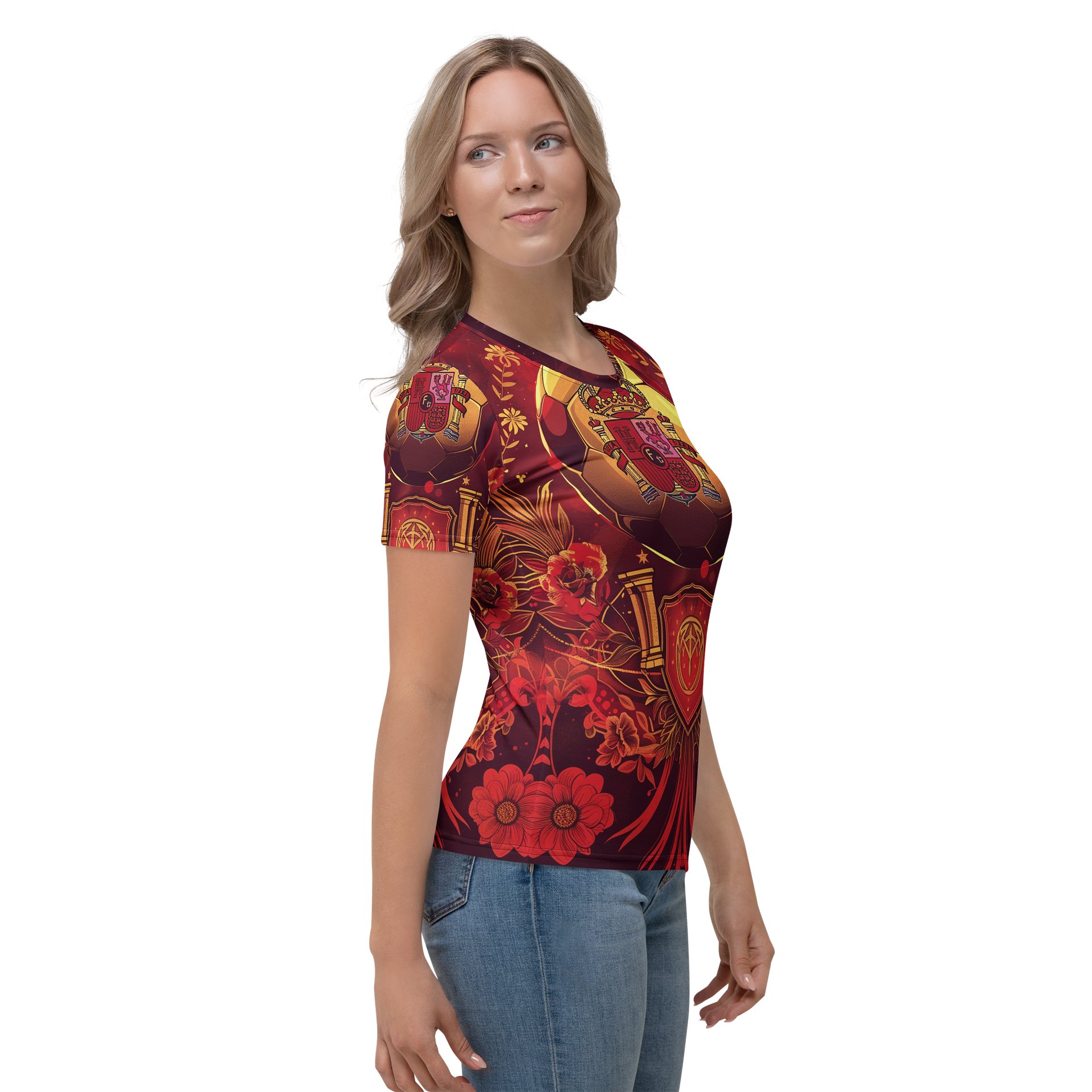 Spain Womens Fantasy Football Shirt product image (6)