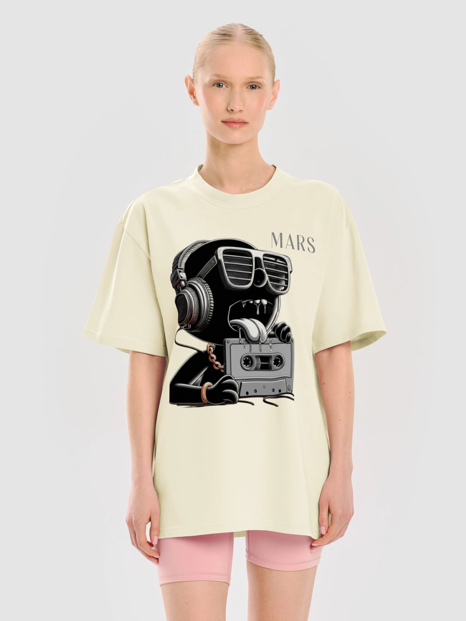 MARS Cassette Cartoon Box Tee product image (33)