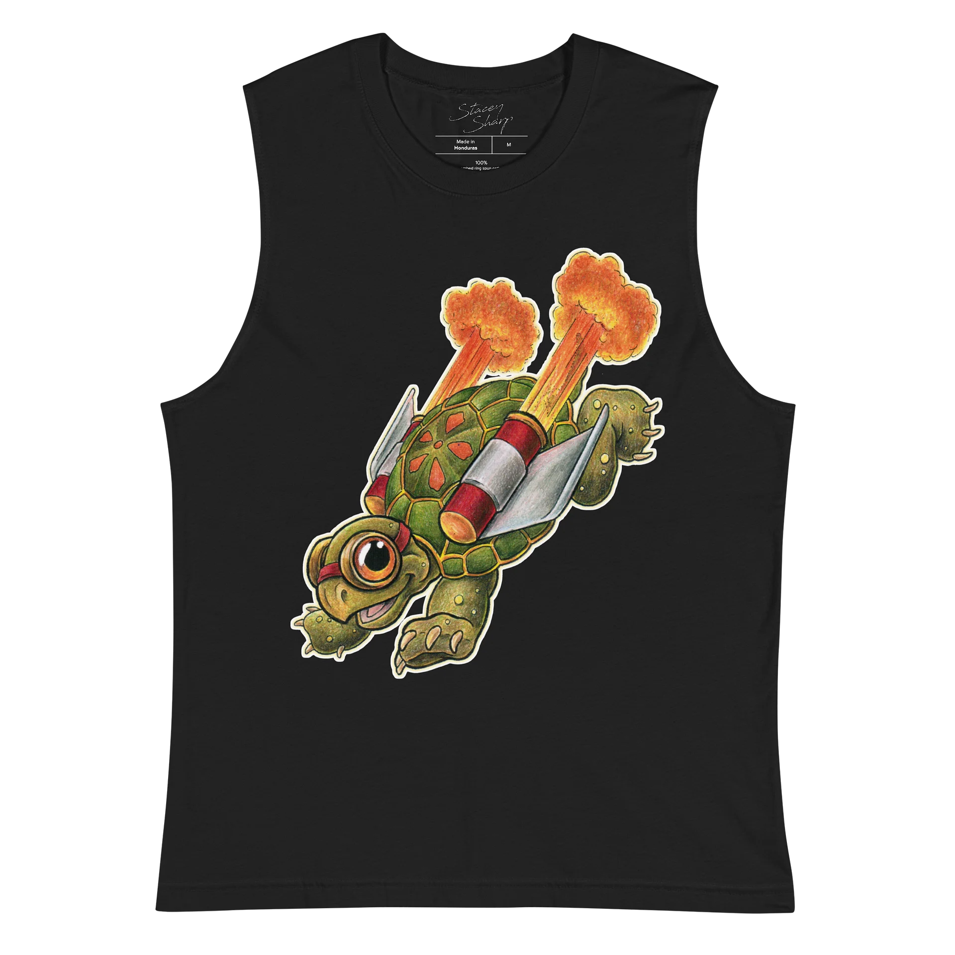 Jetpack Tortoise Muscle Tank product image (1)