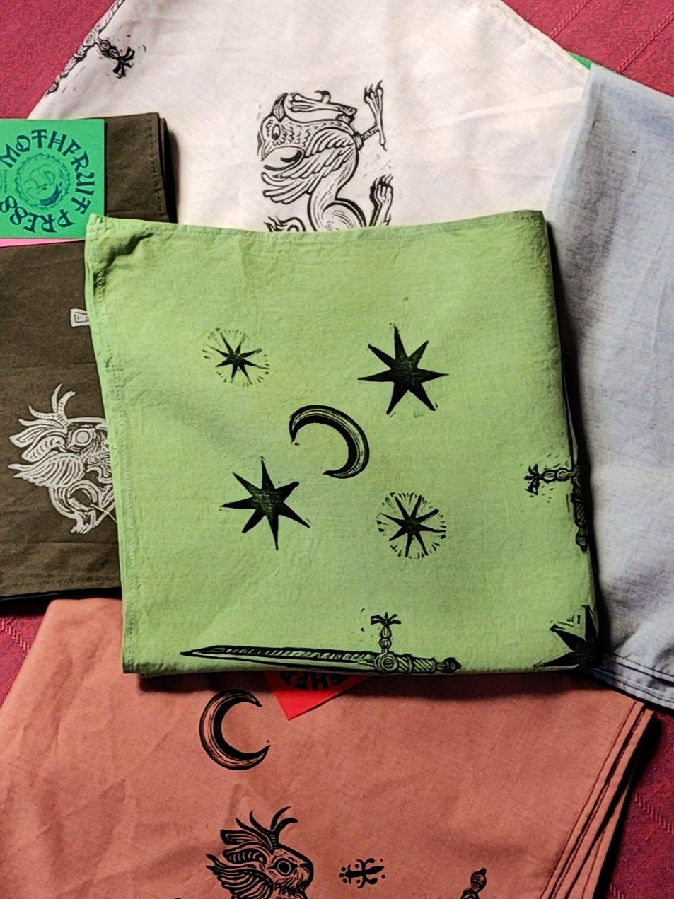 Block Printed Bandanas product image (1)
