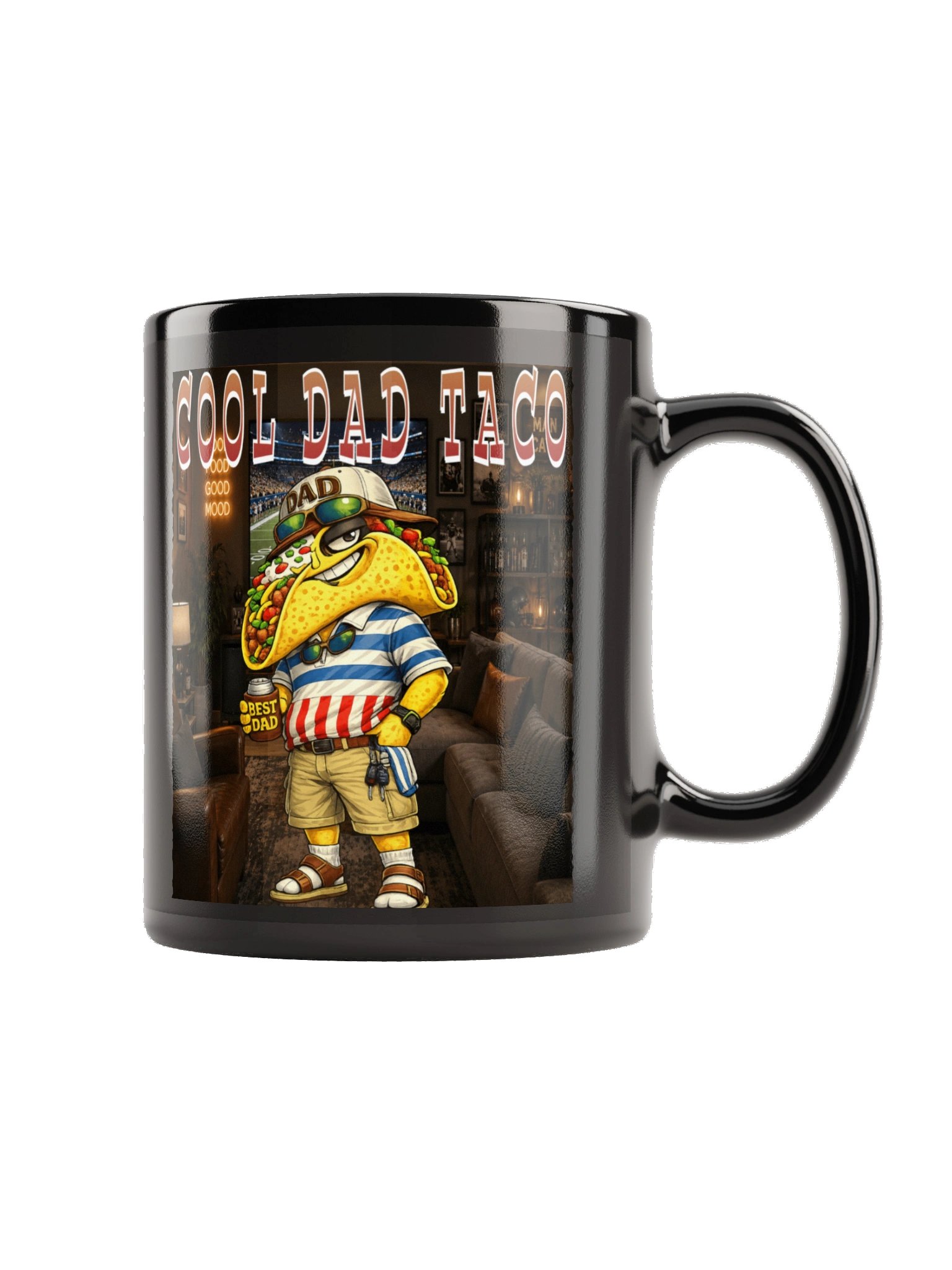 Cool Dad Taco Mug - The Taco Faily product image (5)