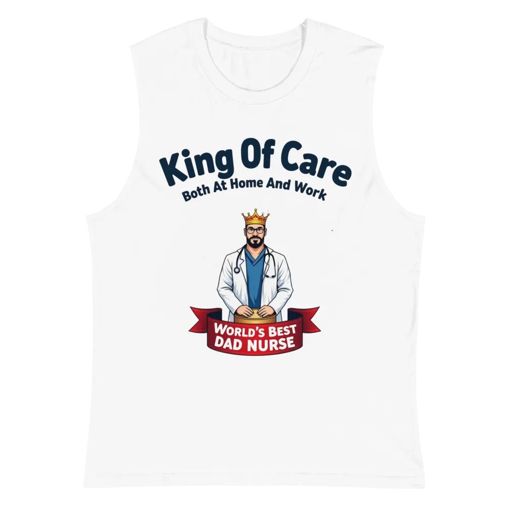 World's Best Dad Nurse Muscle Tank product image (2)