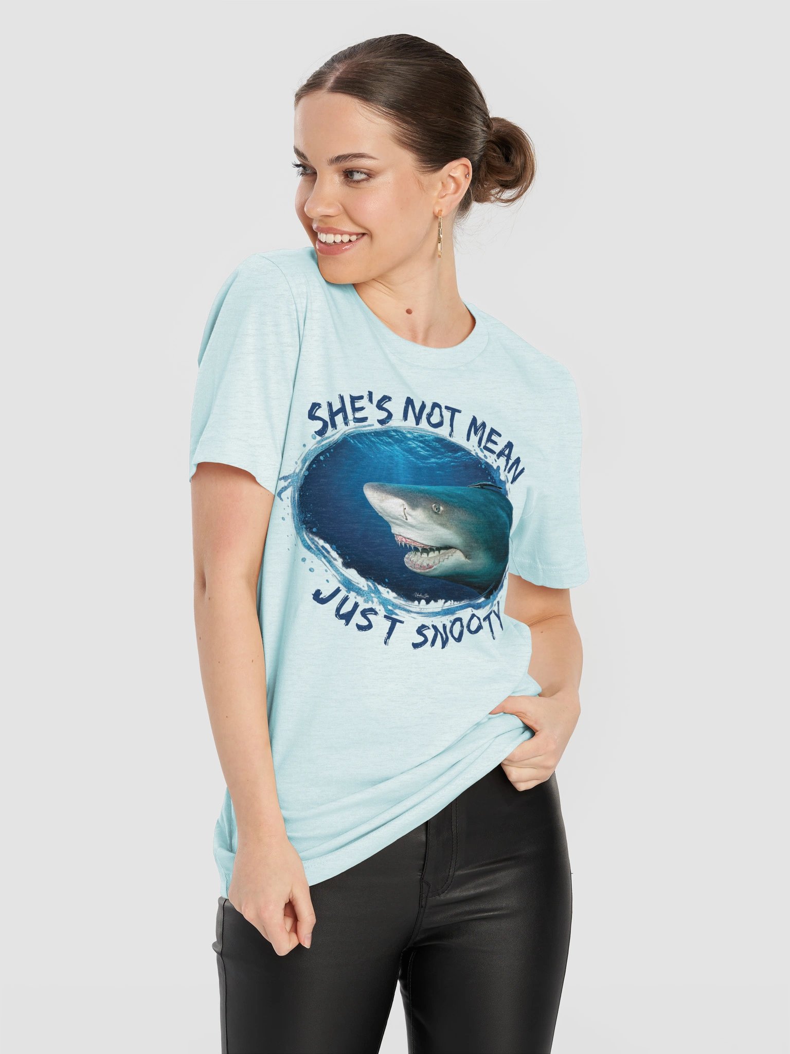 She’s Not Mean, Just Snooty Shark Tee product image (11)