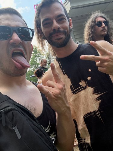 Fucking about legend @derek_the_sinner @creatingasinner so fucking good to finally meet you! Thank you so much for being an a...