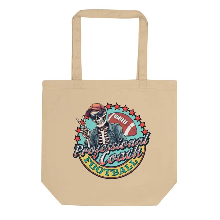 Professional Coach Skeleton Football Tote Bag product image (1)