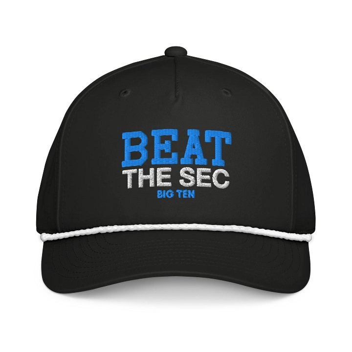 BEAT the SEC Big Ten Retro Rope Cap product image (1)