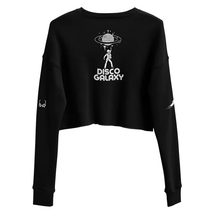 Disco Galaxy Crop Sweatshirt product image (1)