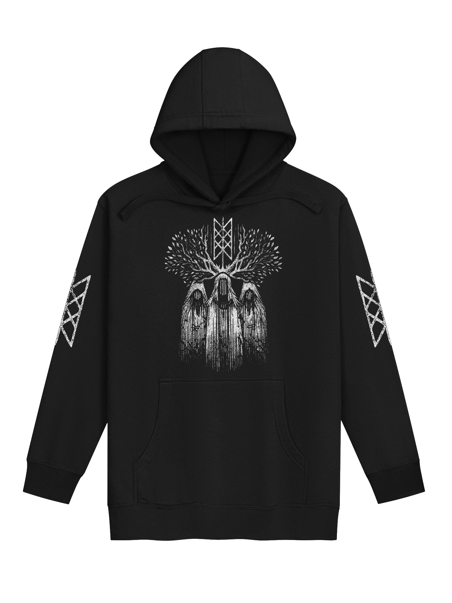 Weavers of Wyrd Premium Hoodie with Sleeve Prints product image (1)
