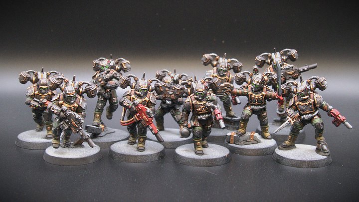 Tempestus Aquilons: Painted Models product image (1)