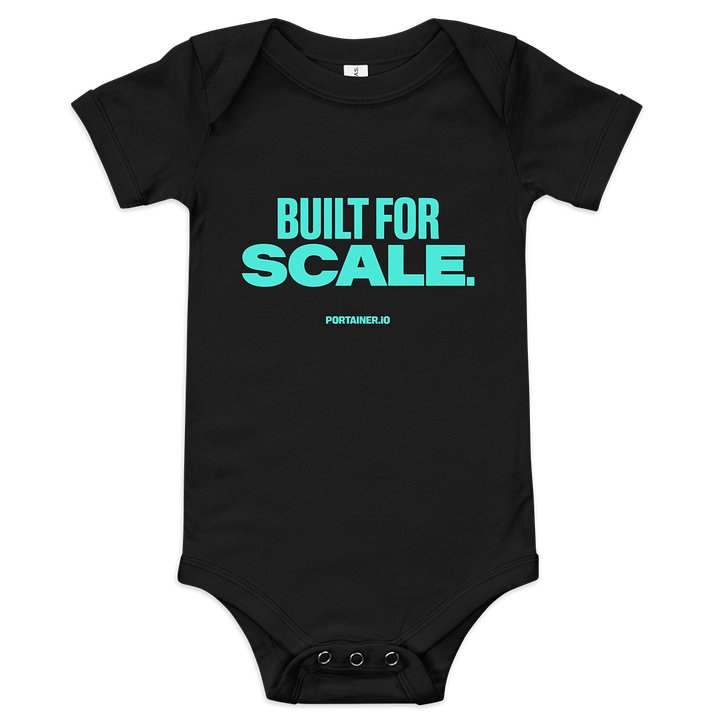 Baby Onesie - Built for scale product image (1)