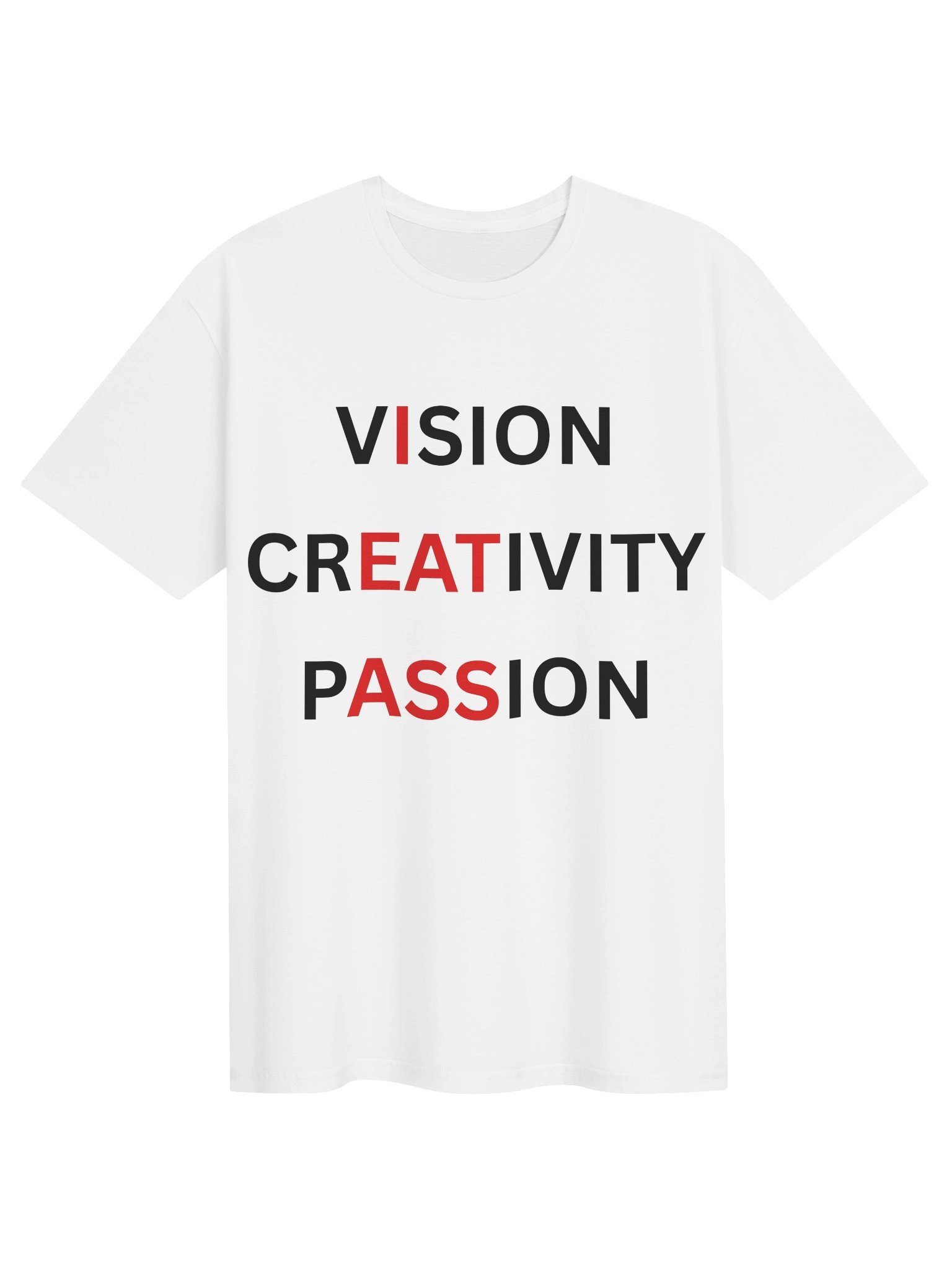 vIsion crEATivity pASSion | T-Shirt product image (1)