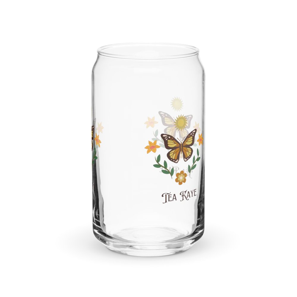 Butterfly Bliss Iced Coffee Glass product image (3)