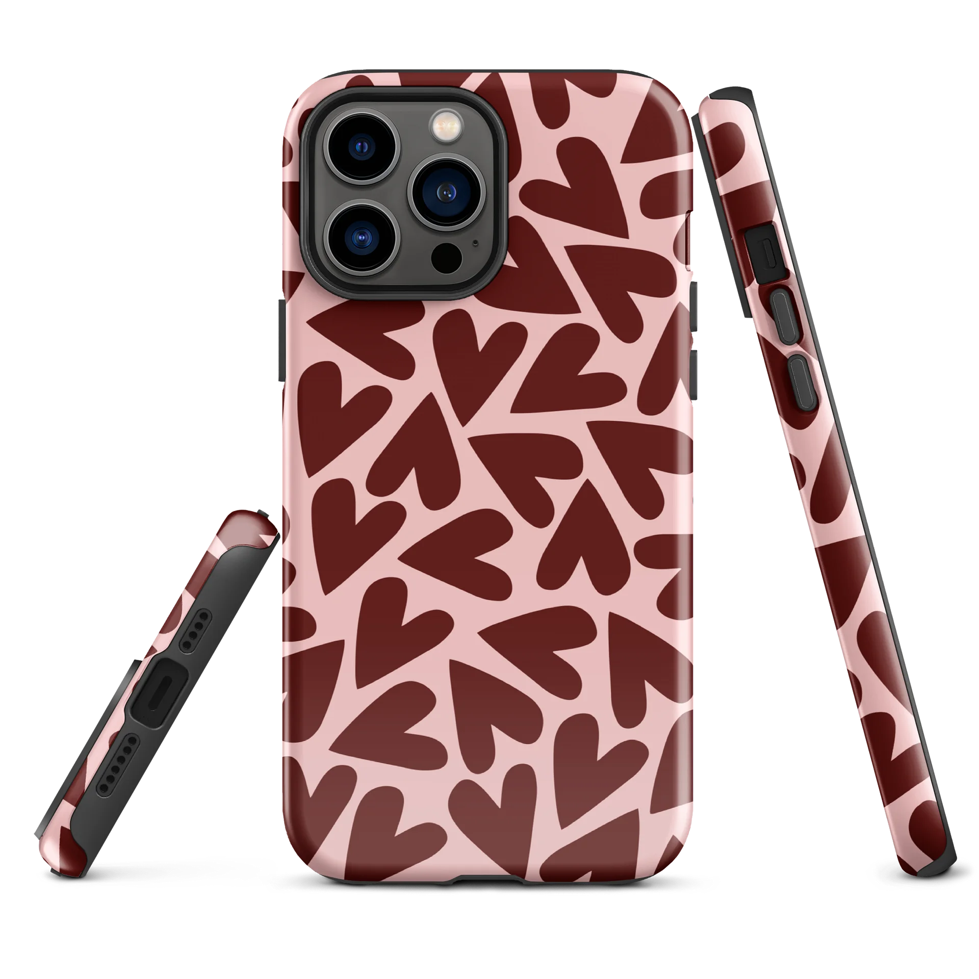 Hearts Confetti iPhone Case product image (2)