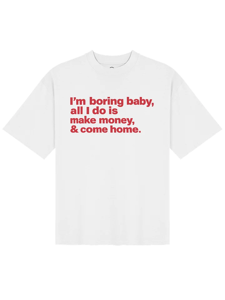 Boring Baby Oversized Tee product image (1)