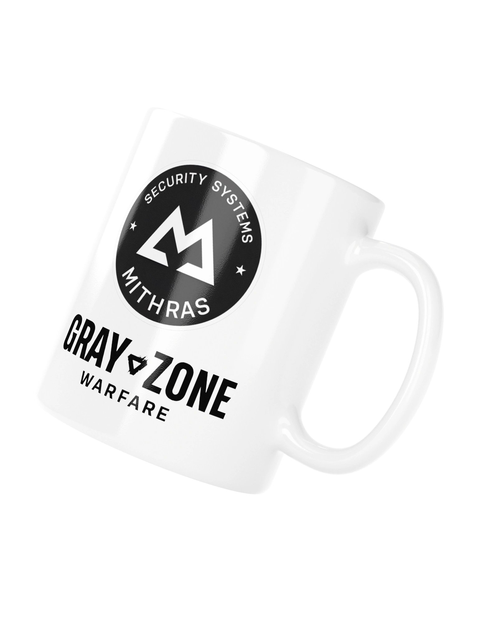 UNWCD/MSS White Mug - Black GZW product image (4)