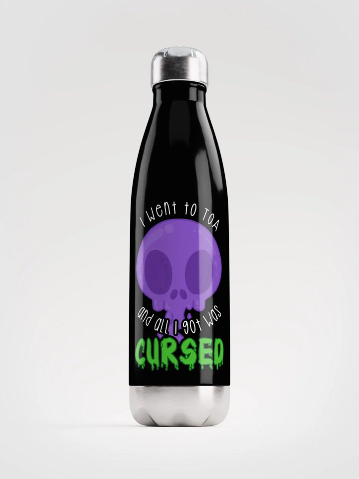 All I Got Was Cursed - Warlock - Water Bottle [Stainless Steel] product image (1)