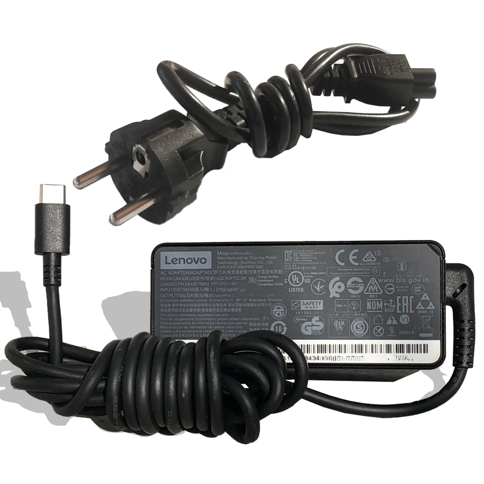 Lenovo USB-C Netzteil 65W Standard AC Adapter product image (1)