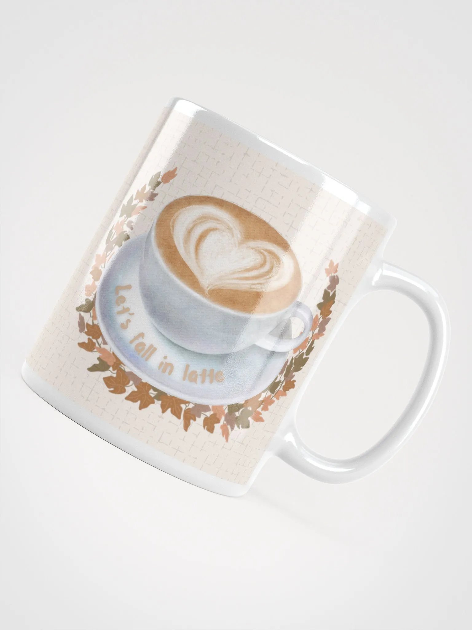 Ceramic Mug: Fall in Latte product image (4)