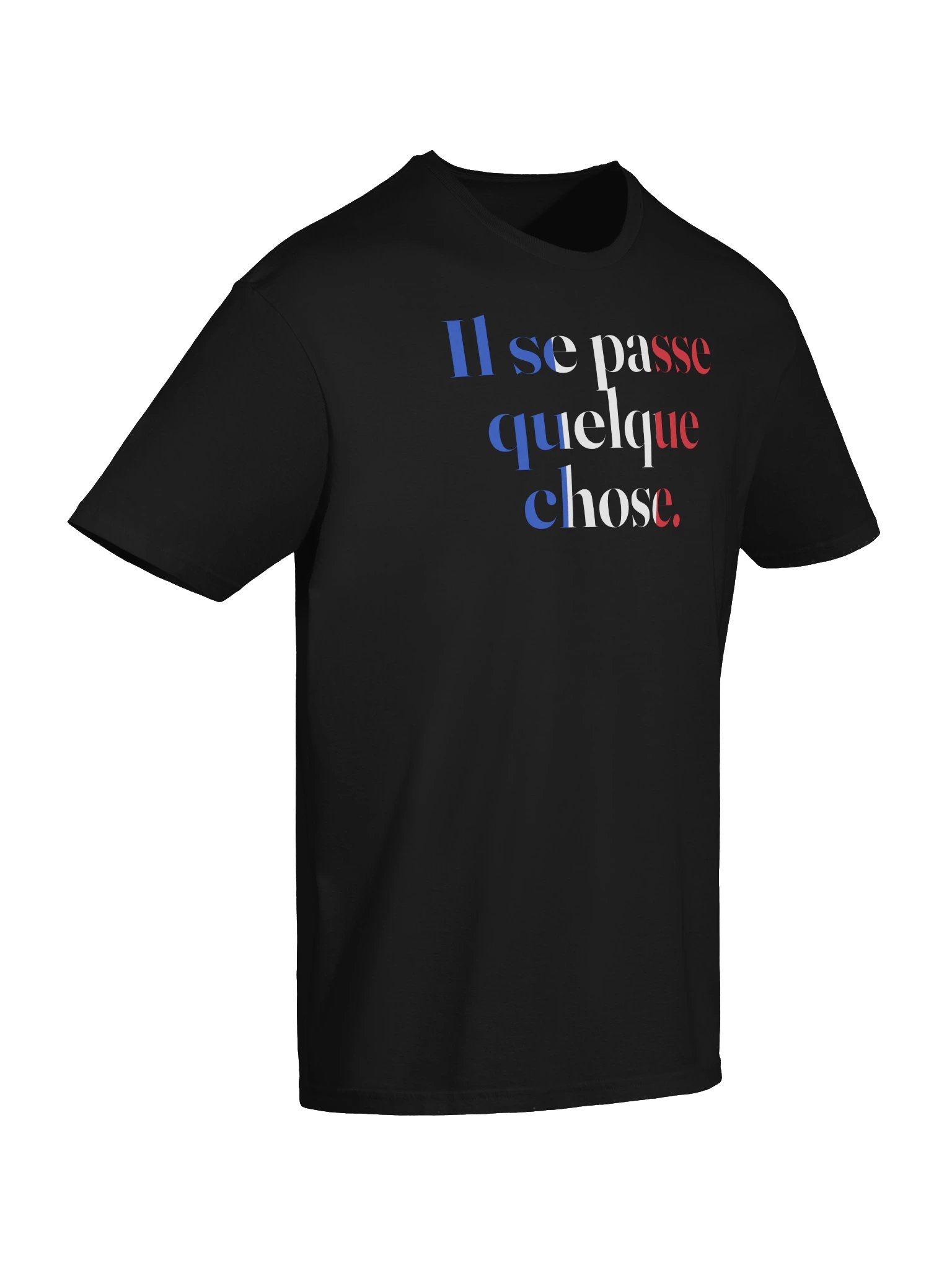 T-shirt « La phrase » — tricolore · nuit product image (6)