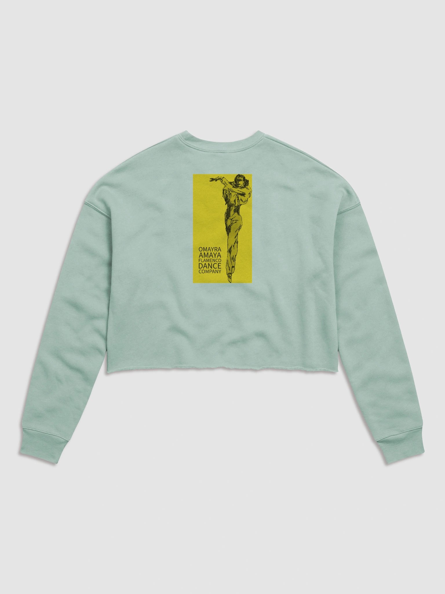 "Carmen" Studio cropped Long Sleeve Yellow/Black product image (8)