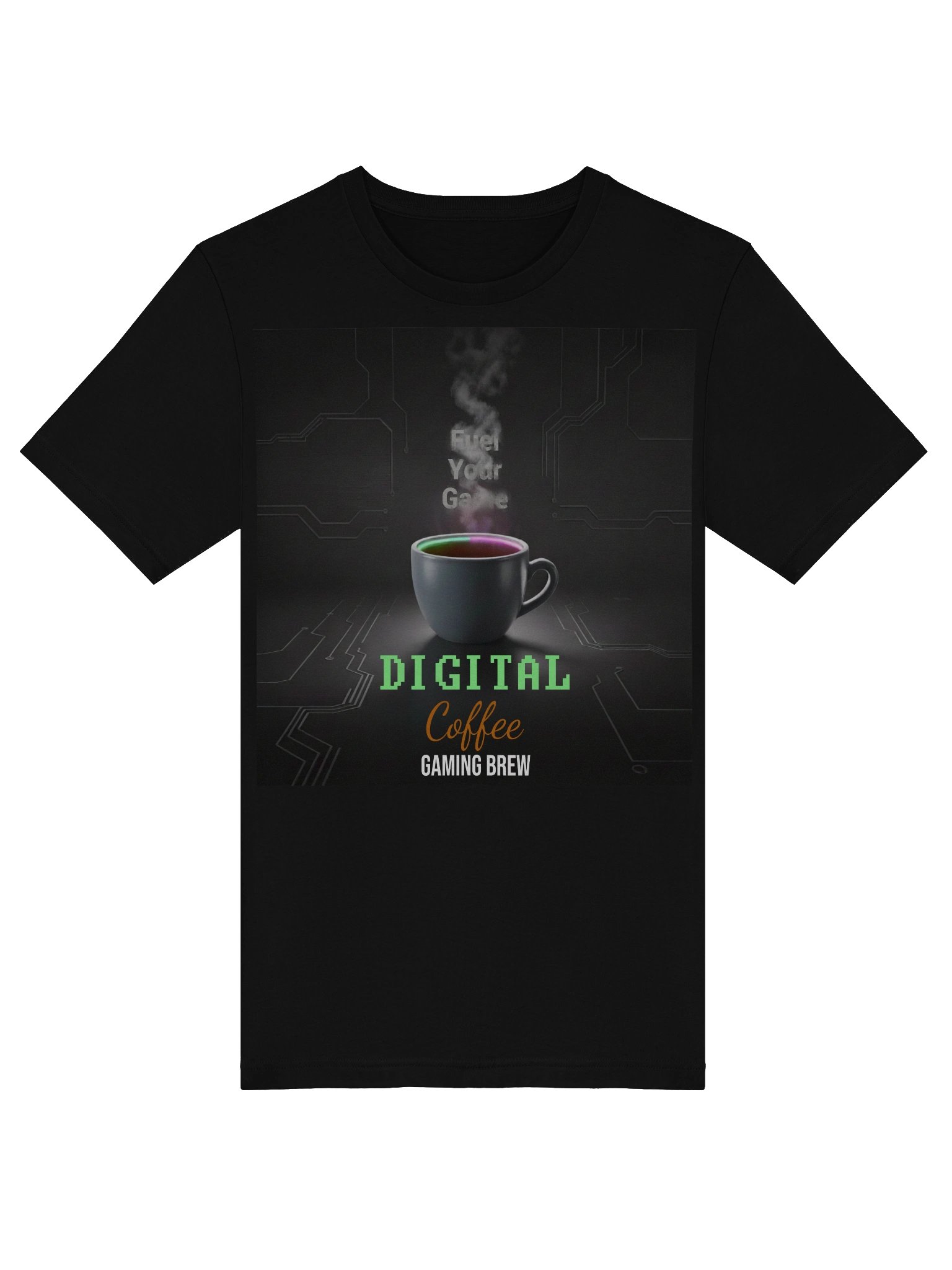 Digital Coffee Gaming Brew T-Shirt product image (5)