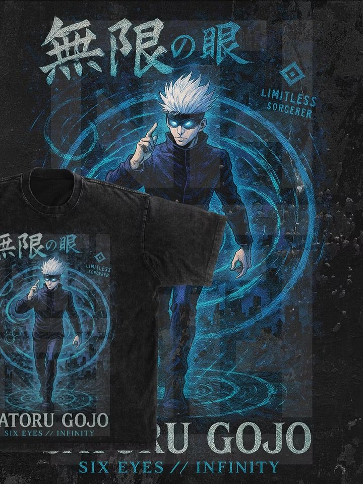 8-Piece Jujutsu Kaisen T-Shirt PNG Bundle product image (2)