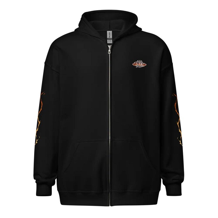 'Welcome to Hell' Zip-Up Hoodie product image (2)