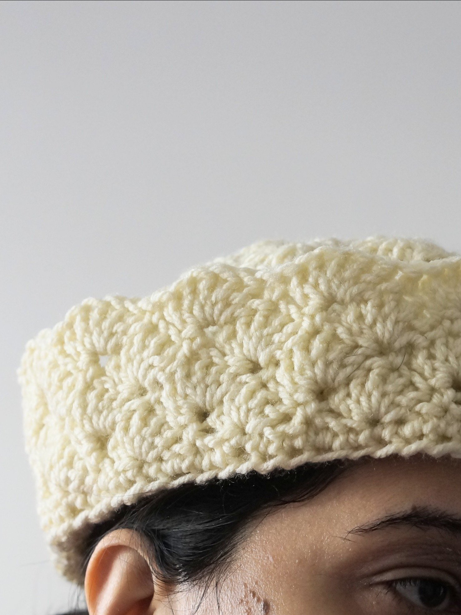 Shell stitch sailor hat Crochet pattern product image (1)