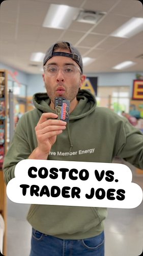 I decided to give Trader Joe’s another chance. I confirmed my earlier findings. Costco is where you shop if you need to stock...