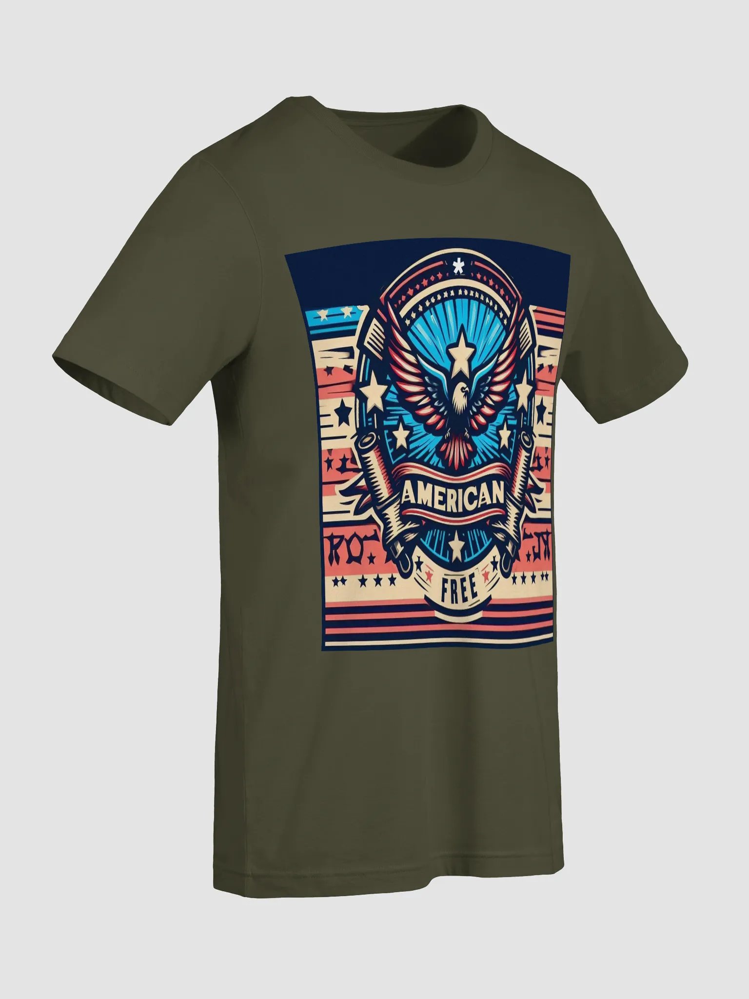 Patriotic Eagle Freedom Tee product image (69)