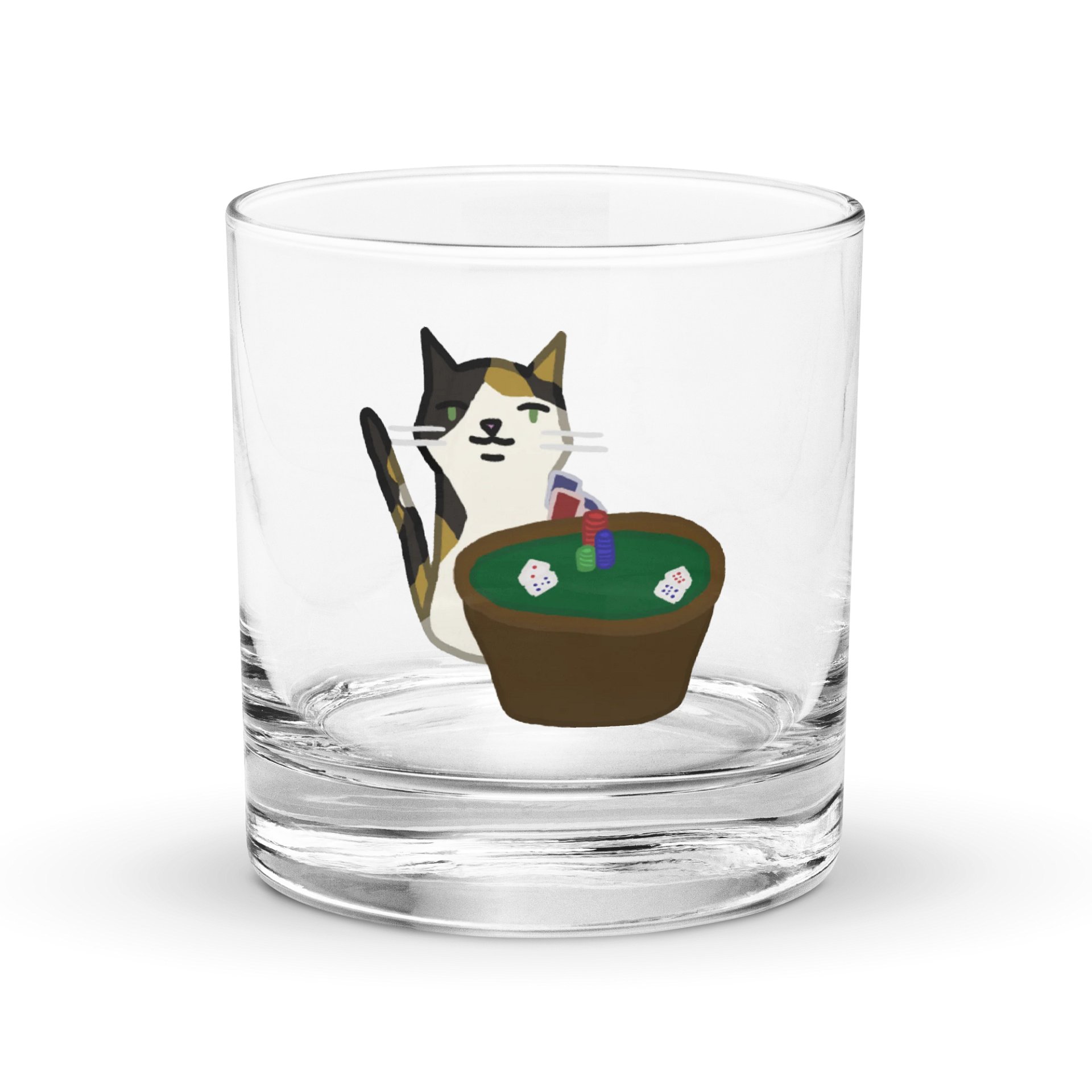 Gambling Calico Rocks Glass product image (1)