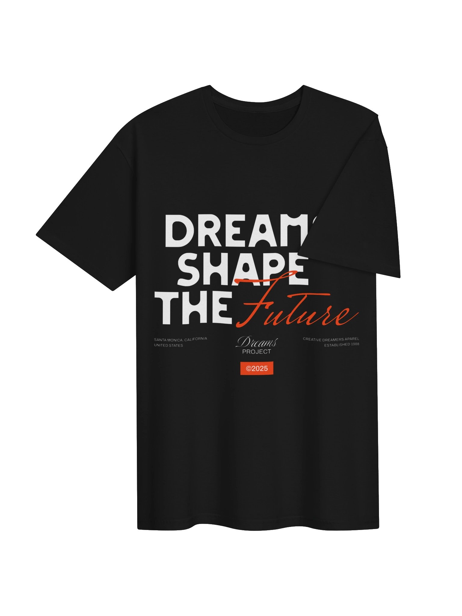Dreams Shape The Future Typography Graphic Unisex Softstyle T-Shirt product image (3)