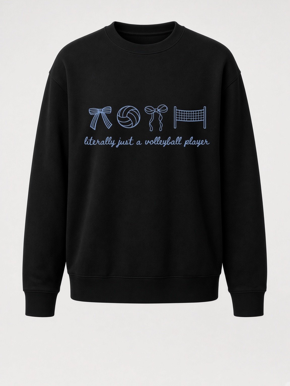 Just a volleyball player Comfort Colors Sweatshirt product image (4)