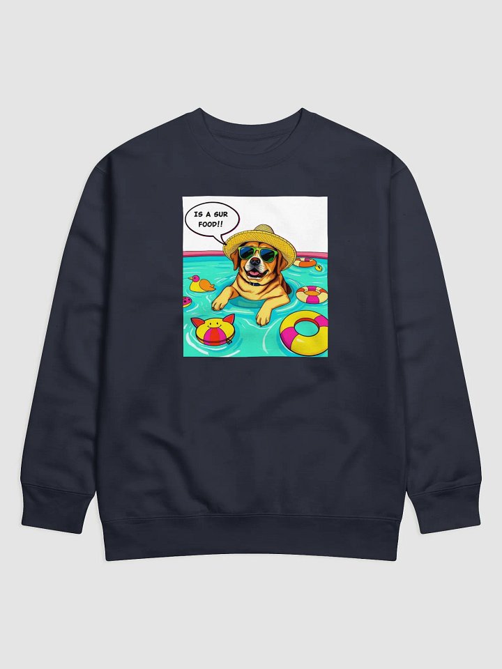 Dog Pool Party Sweatshirt product image (3)