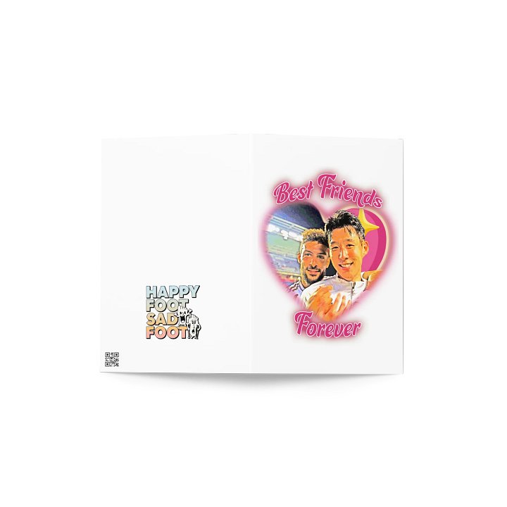 Son Heung-min / Denis Bouanga BFF Greeting Card product image (4)