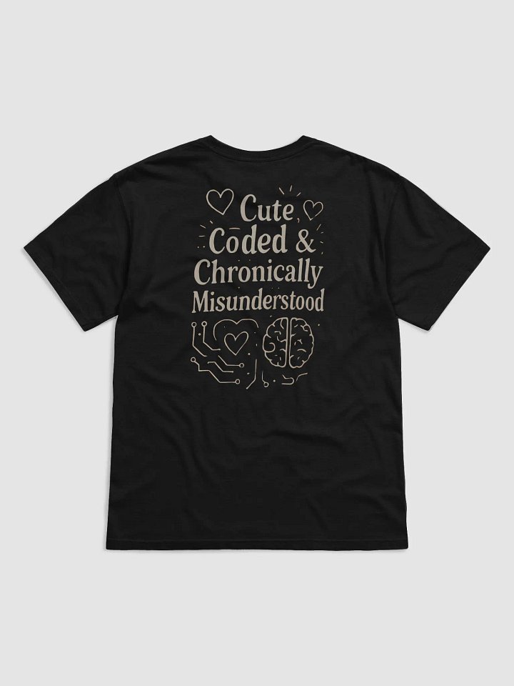 Cute Coded & Chronically Misunderstood T-shirt product image (9)
