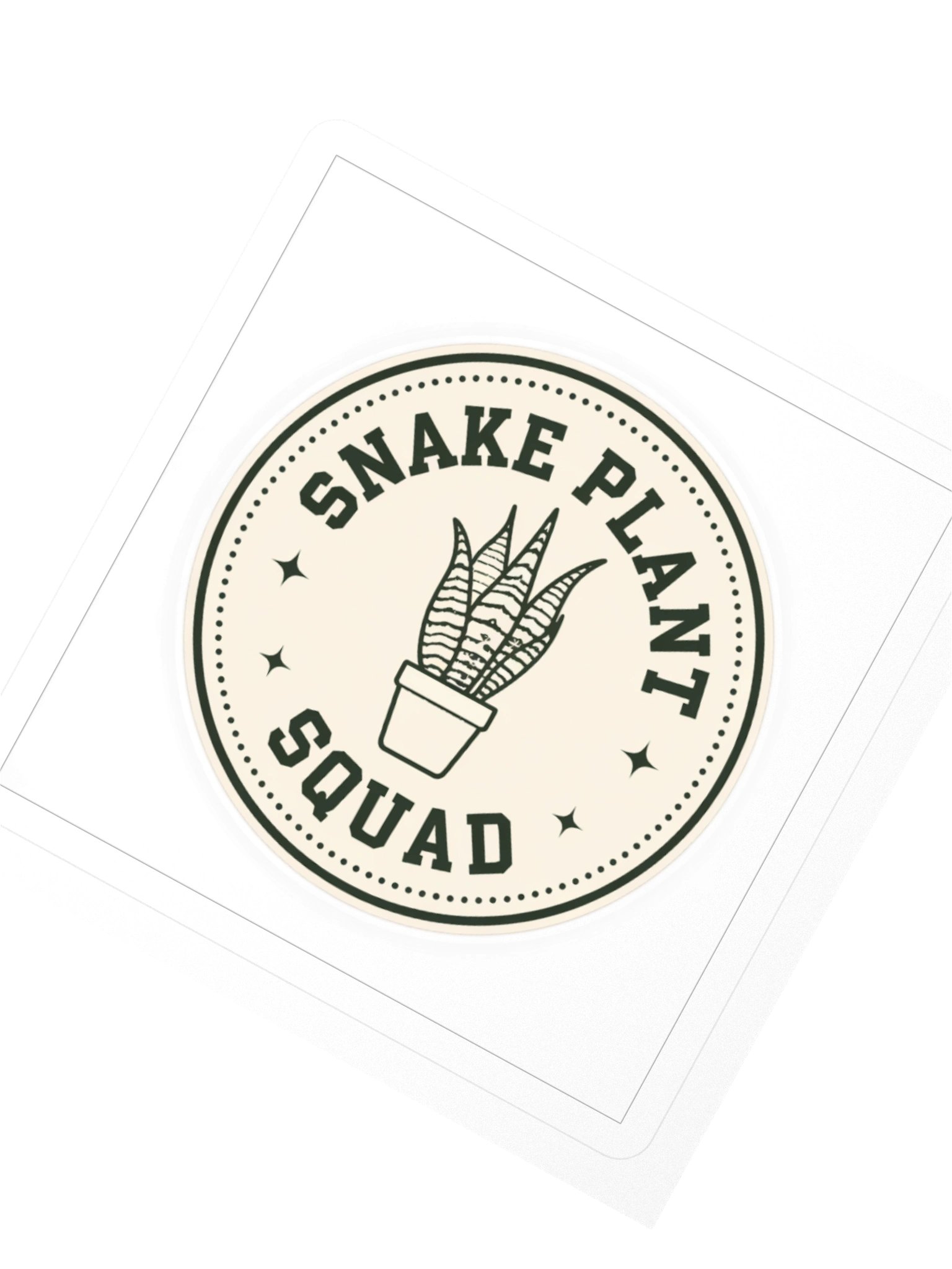 Snake Plant Squad — Sticker product image (2)