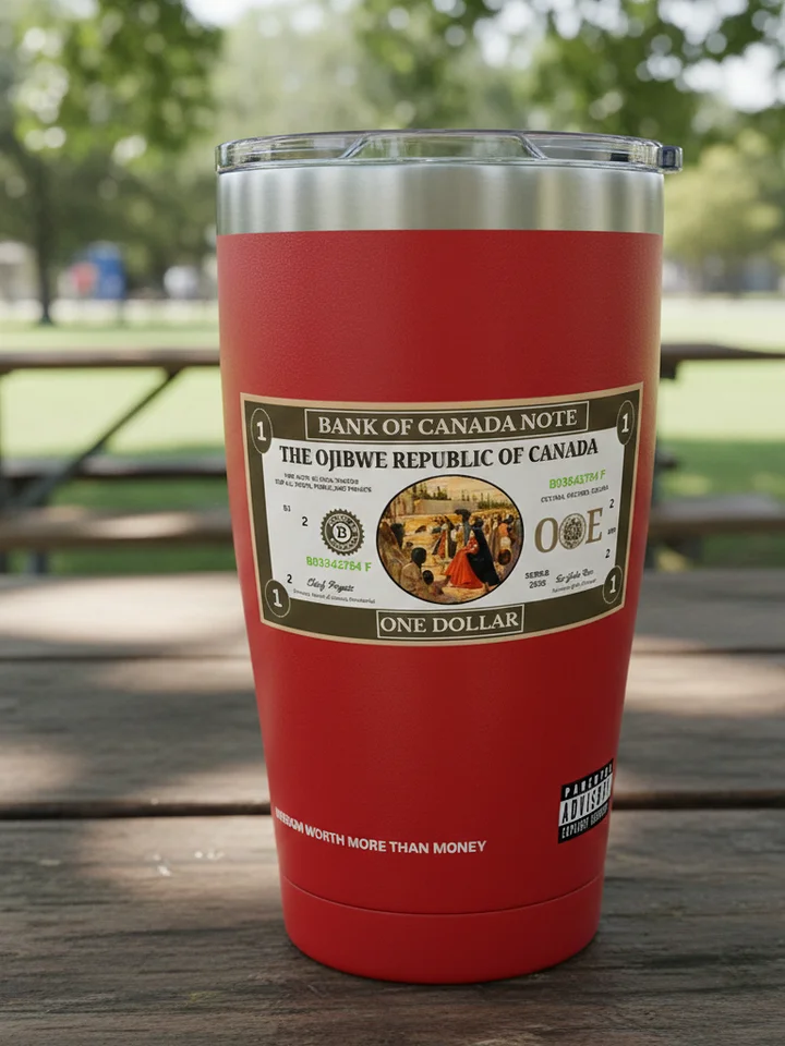 Ojibwe Republic Stainless Steel Bottle product image (2)