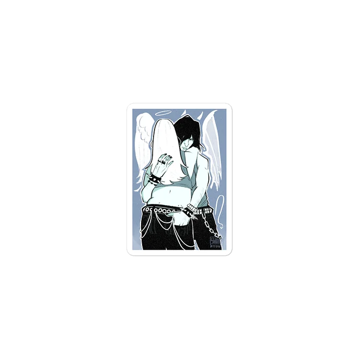 Angelic Embrace Die-Cut Stickers product image (2)